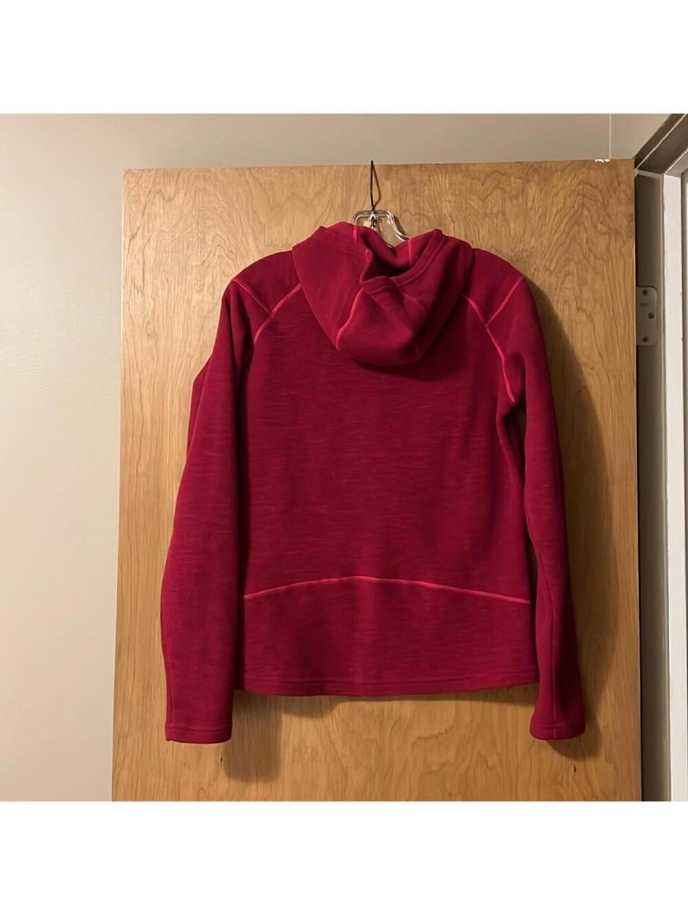 Sherpa Adventure Gear Raspberry Fleece Full Zip Hooded Jacket Women's Small - Picture 2 of 6
